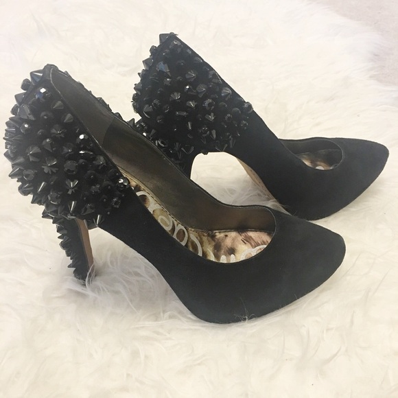 Sam Edelman Shoes - Sam Edelman All-Black Roza Pump Size 10
